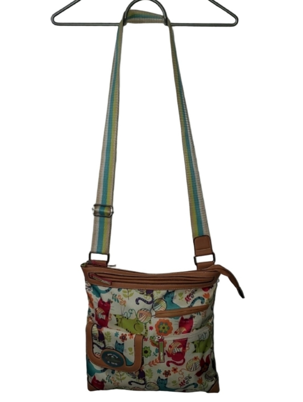 Lily Bloom Cat Print Crossbody Bag - Picture 14 of 14